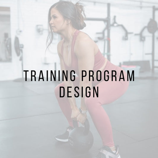 Training Program Design