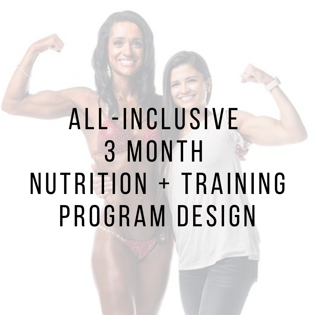 All-Inclusive 3 Month Nutrition/Training Program Design