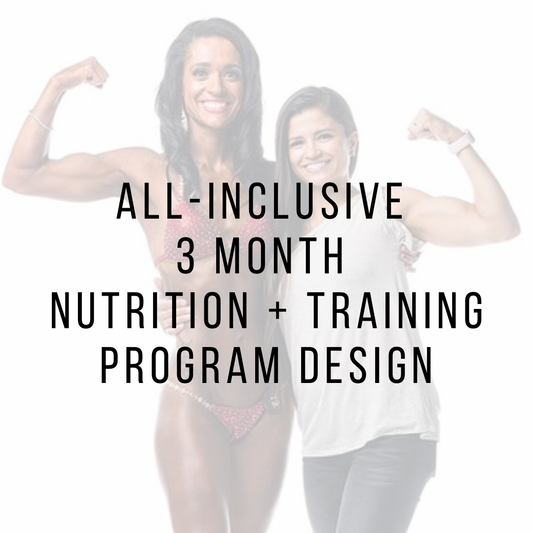 All-Inclusive 3 Month Nutrition/Training Program Design